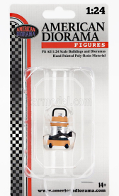 American diorama Accessories Aspirapolvere - Vacuum 1:24 Žlutá