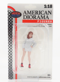 American diorama Figures Girl Hip Hop - 2 1:18 Grey
