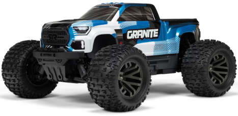 RC auto Arrma Granite 223S BLX 1:10 4WD RTR DSC, modrá