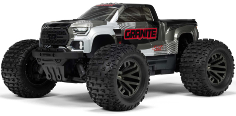 RC auto Arrma Granite 223S BLX 1:10 4WD RTR DSC, ocelová