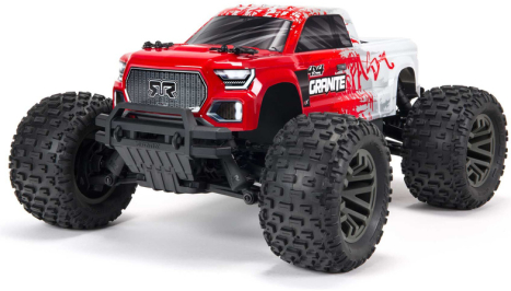 RC auto Arrma Granite 3S BLX 1:10 4WD RTR, červená