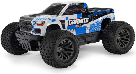 RC auto Arrma Granite Mega 665 1:10 4WD RTR, modrá
