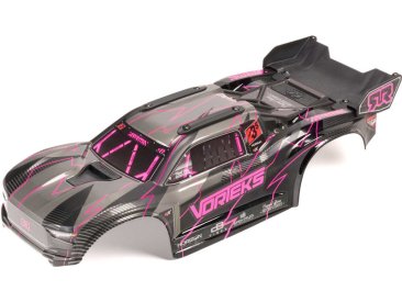 Arrma karosérie bezsponková Vorteks 2WD 1:10 růžová/černá