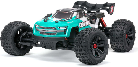 RC auto Arrma Kraton 4S V2 BLX 1:10 4WD RTR, tyrkysová