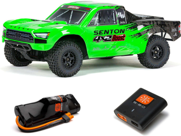 RC auto Arrma Senton 4x2 Boost Mega 1:10 RTR, zelená