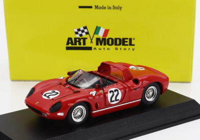 Art-model Ferrari 275p Spider Ch.0820 Team Sefac Ferrari N 22 Winner 12h Sebring 1964 Micheal Parkes - Umberto Maglioli 1:43 Red
