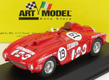 Art-model Ferrari 375 Plus Spider Team Escuadron 1.2.3 N 19 1:43, červená