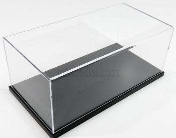 Atlantic Vetrina display box Detroit Base Nera - Black Base - Lungh.lenght Cm 32.5 X Largh.width Cm 16.5 X Alt.height Cm 12.5 (altezza Interna 12 Cm) 1:18 Plastový Displej