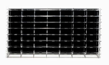 Atlantic Vetrina display box Espositore - For 49 Cars 1/64 Lungh.lenght Cm 78.0 X Largh.width Cm 8.0 X Alt.height Cm 38.0 (altezza Utile Tra I Ripiani Cm 4.5 Inner Height Among Shelves) 1:64 Plastový Displej
