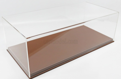 Atlantic Vetrina display box Molhouse Base In Pelle Marrone - Leather Base Brown - Lungh.lenght Cm 65.0 X Largh.width Cm 31.0 X Alt.height Cm 21.5 (altezza Interna  Cm 19.0) 1:8 Plastový Displej