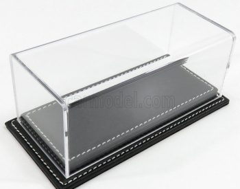 Atlantic Vetrina display box Molhouse Base In Pelle Nera - Leather Base Black - Lungh.lenght Cm 17 X Largh.width Cm 8 X Alt.height Cm 7 (altezza Interna 5.2 Cm ) 1:43 Plastový Displej