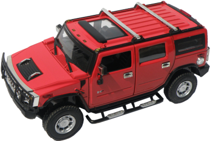 RC auto mini kovové Hummer H2 1:24