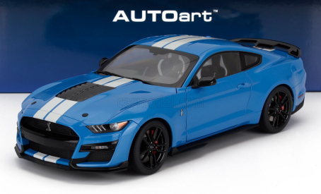 Autoart Ford usa Mustang Shelby Gt500 Coupe 2023 1:18 Gribber Blue