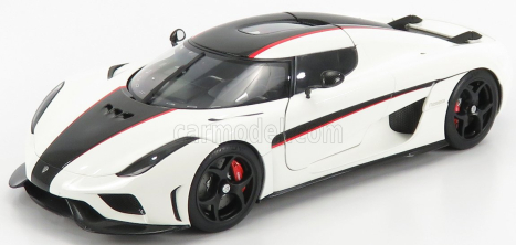 Autoart Koenigsegg Regera 2016 1:18 Bílá Černá Karbonová Červená
