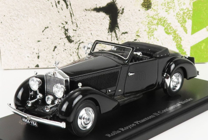 Autocult Rolls royce Phantom Ii Continental Binder Great Britain - France 1930 1:43 Black
