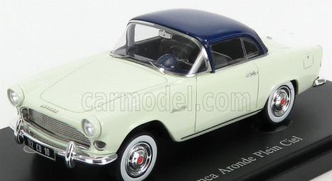 Autocult Simca Aronde Plein Ciel France 1957 1:43 Světle Zelená Tmavě Modrá