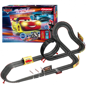 Autodráha Carrera GO 62559 Disney Cars - Glow