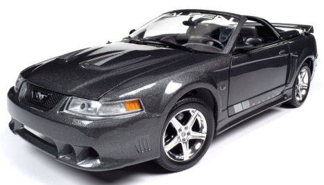 Autoworld Ford usa Mustang Saleen S281 Cabriolet Open 2003 1:18 Grey Met