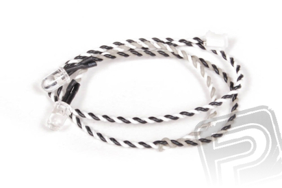 Axial LED (bílé LED)