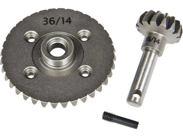 Axial ozubená kola náhonu diferenciálu 14T/36T HD