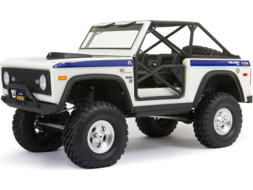 RC auto Axial SCX10 III Early Ford Bronco 4WD 1:10, bílá