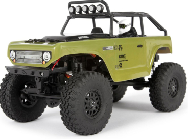 ROZBALENO - RC auto Axial SCX24 Deadbolt 1:24 4WD RTR, zelená