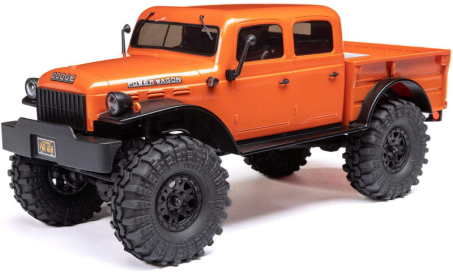 RC auto Axial SCX24 Dodge Power Wagon 1940 1:24 4WD, oranžová