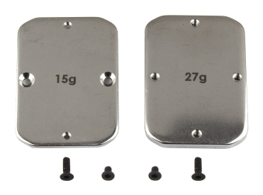 B64 Factory Team ocelové závaží, 15g, 27g