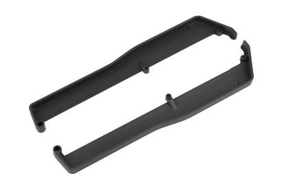 B74 FT plastové bočnice bočnice, Carbon plast, 1 pár