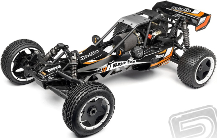 Baja 5B 2,0 Buggy RTR s 2,4GHz RC soupravou, kar. černá se systémem DBOX2