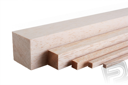 Balsová lišta 4x10x1000mm