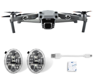 Barevné LED stroboskopické světlo pro drony (2ks)