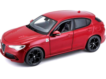 Bburago Alfa Romeo Stelvio 1:24 červená