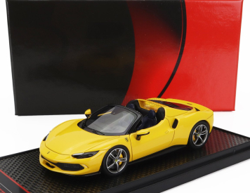 Bbr-models Ferrari 296 Gts Spider 2022 1:43 Giallo Modena - Žlutá