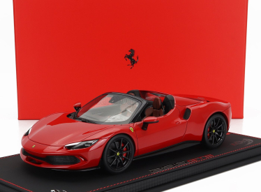 Bbr-models Ferrari 296 Gts Spider 2022 1:18, červená