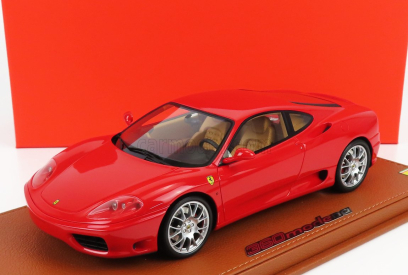 Bbr-models Ferrari 360 Modena F1 Gear Box Challenger Grill 1999 1:18, červená