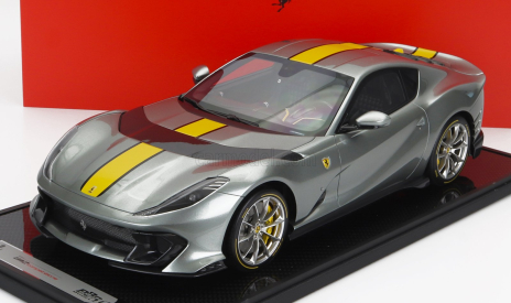 Bbr-models Ferrari 812 Competizione 2021 1:12, šedá