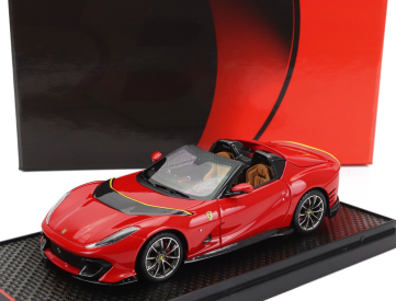 Bbr-models Ferrari 812 Competizione A Spider 2022 1:43 Rosso Corsa 322 - Červená