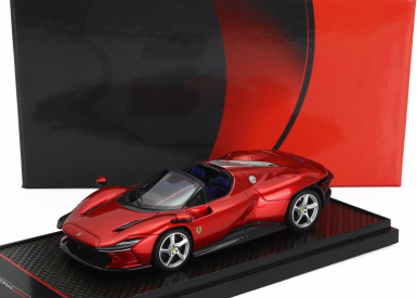 Bbr-models Ferrari Daytona Sp3 Open Roof Icona 2022 1:43 Rosso Metalizzato - Červený Met