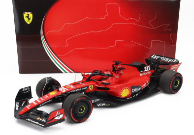 Bbr-models Ferrari F1 Sf-23 Team Scuderia Ferrari N 16 1:18, červená