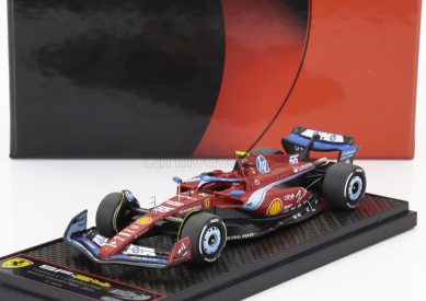 Bbr-models Ferrari F1  Sf-24 Team Scuderia Ferrari N 55 5th Miami Gp 2024 Carlos Sainz 1:43 Červená Světle Modrá