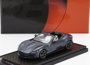 Bbr-models Ferrari Roma Spider Open 2020 1:43 Blu Roma - Blue Met
