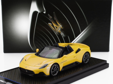 Bbr-models Maserati Mc20 Cielo Spider 2022 - Birdcage Rims 1:43 Giallo Genio - Žlutá