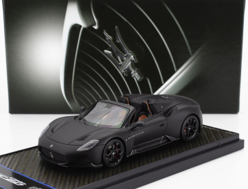 Bbr-models Maserati Mc20 Cielo Spider 2022 - Birdcage Rims 1:43 Nero Opaco - Matná Černá