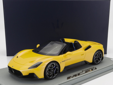 Bbr-models Maserati Mc20 Cielo Spider 2022 1:18, žlutá