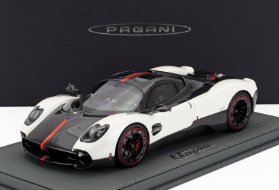 Bbr-models Pagani Utopia 2022 - Con Vetrina - With Showcase 1:18 Bianco Benny - Bílá
