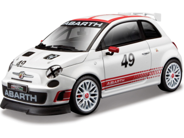 Bburago Abarth 500 Assetto Corse 1:24 bílá