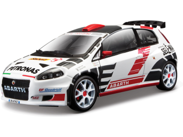 Bburago Abarth Grande Punto S2000 1:24 bílá