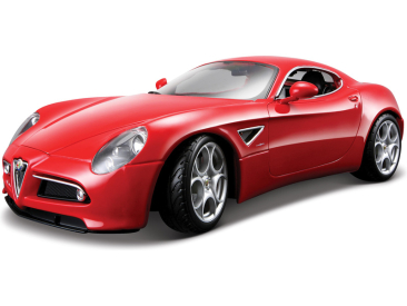 Bburago Alfa Romeo 8C Competizione 2007 1:18 červená