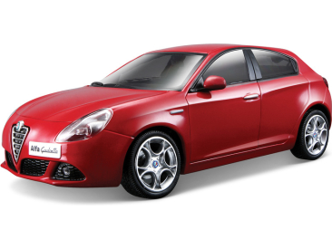 Bburago Alfa Romeo Giulietta 1:24 červená metalíza